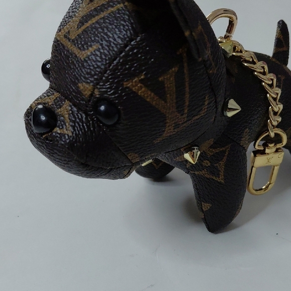 Womens Tan Key Chain Or Bag Accessory - Picture 7 of 9